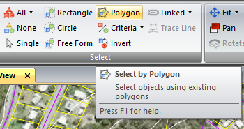 Select Objects Using Existing Polygons
