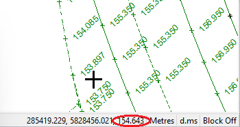 Dynamic Elevation Display